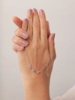 VEKENZA 925 Sterling Silver multiple butterflies pendant chain,Original Rhodium Plated, Swiss Zirconia Gift for Women & Girls - Image 5