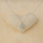 VEKENZA 925 Sterling Silver clover design pendant chain,Original Rhodium Plated, Swiss Zirconia Gift for Women & Girls - Image 3