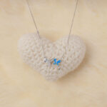 VEKENZA 925 Sterling Silver two flower pendant chain,Original Rhodium Plated, Swiss Zirconia Gift for Women & Girls - Image 3