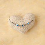 VEKENZA 925 sterling Silver flower shaped white evil eye Bracelet, Adjustable | Rhodium Plated Women Bracelet, Gifts for Her| Multiple Design Options - Image 2