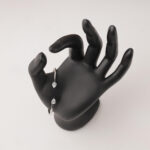 VEKENZA 925 Silver pushpin type diamond Cuff Bracelet, Adjustable | Rhodium Plated Women Kada Bracelet, Gifts for Her| Multiple Design Options - Image 7