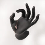 VEKENZA 925 Silver hills shaped Cuff Bracelet, Adjustable | Rhodium Plated Women Kada Bracelet, Gifts for Her| Multiple Design Options (Copy) - Image 4