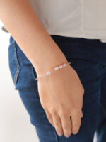 VEKENZA 925 Silver hills shaped Cuff Bracelet, Adjustable | Rhodium Plated Women Kada Bracelet, Gifts for Her| Multiple Design Options - Image 9