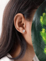 VEKENZA Pure 925 Sterling Silver oval shaped Earrings | Gift for Her | Multiple Design Options - Image 4