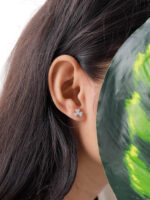 VEKENZA Pure 925 Sterling Silver three heart  Earrings | Gift for Her | Multiple Design Options - Image 3