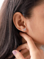 VEKENZA Pure 925 Sterling Silver butterfly  Earrings | Gift for Her | Multiple Design Options - Image 3