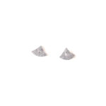 VEKENZA Pure 925 Sterling Silver traingle motif  Earrings | Gift for Her | Multiple Design Options