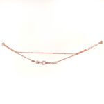 VEKENZA 925 sterling Silver flower & circle charm Bracelet, Adjustable | Rhodium Plated Women Bracelet, Gifts for Her| Multiple Design Options - Image 5